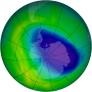 Antarctic Ozone 2003-10-23